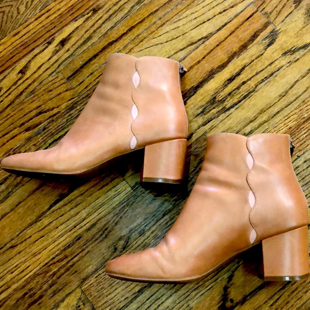 Cole haan booties worn once